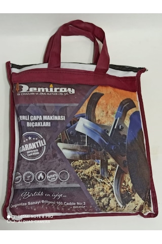 Çapa Makinesi 24 Cm Federli Bıçak Takımı 24 Adet