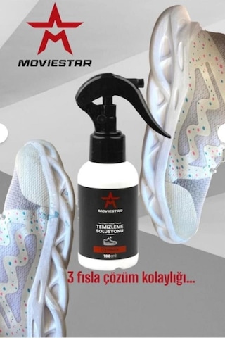 Qramed Moviestar Orthopedix Ayakkabı Ve Tekstil Temizleme Solüsyonu 100ml Çok Renkli