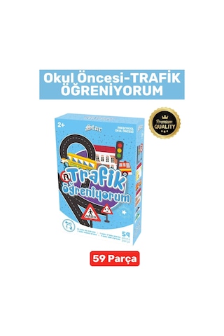 Preschool Eğitici Öğretici Zeka Dil Bilgisi Geliştirici Okul Öncesi Eğlenceli Trafik Öğreniyorum
