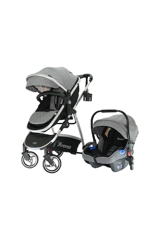 Yoyko City Seyahat Sistem Bebek Arabası 3 İn 1