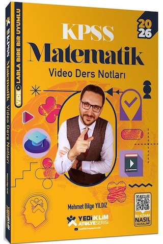 Yediiklim 2026 Kpss Atölye Serisi Matematik Video Ders Notları+soru Bankası Ve Yedi Adımda Temel Matematik Set