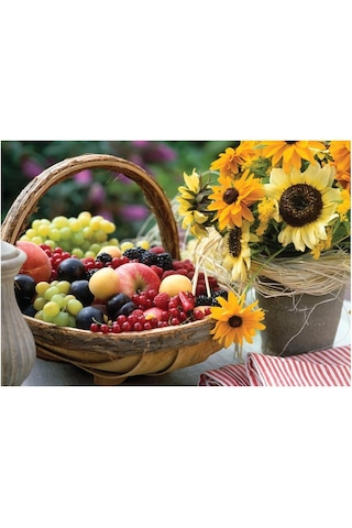 Ks Games 1000 Parça Fruit And Sunflower Puzzle (11227)
