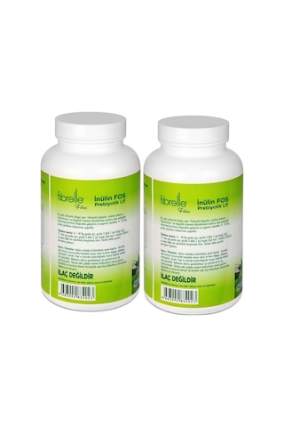 Fibrelle İnülin Fos Prebiyotik Lif 250g Hindibağ 2 Adet