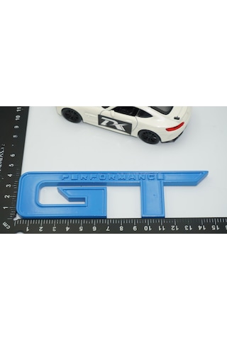 Dk Tuning Mustang Gt Performance Mavi Logo Arma Ford İle Uyumlu