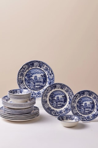 Karaca Old Town 24 Parça 6 Kişilik Yemek Takımı