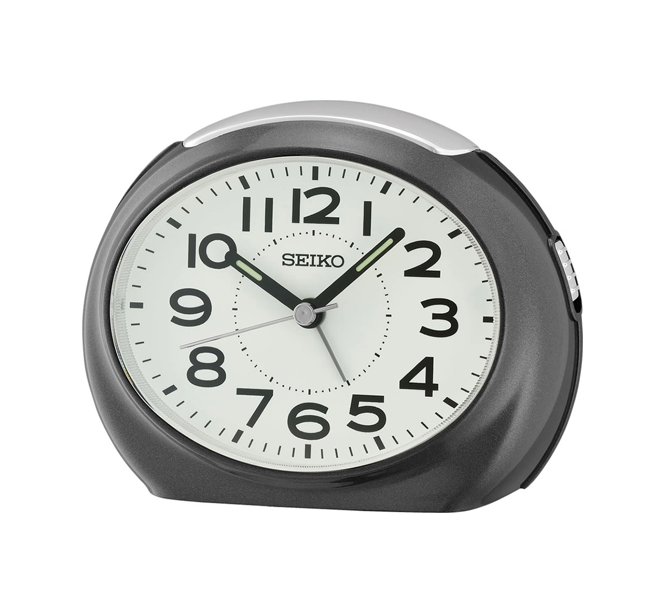 Seiko Clock Qhe193k Masa Saati Siyah