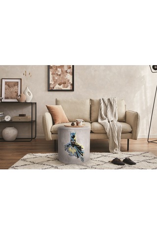 Bluehomeconcept Adawall Home Grey Batman Puf