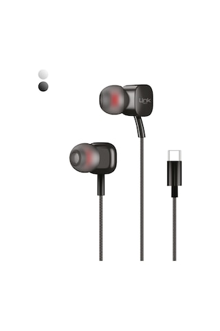 Linktech H16 Type-C Stereo Kulak içi Kablolu Kulaklık
