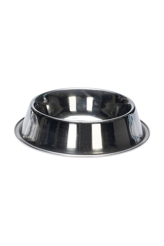 Beeztees Köpek Mama Su Kabı, Paslanmaz Çelik, Kaymaz, 18cm, 700ml