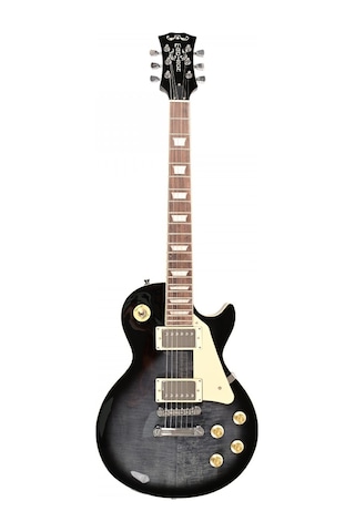 Madison Meg-lpf-tbk Trans Siyah Elektro Gitar