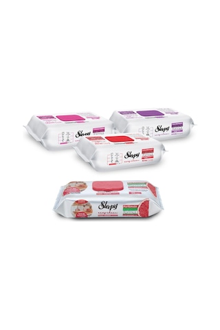 Sleepy Easy Clean Çiçek Serisi&greyfurt Yağlı Süper Mutfak Yüzey Temizlik Havlusu&mendili 3x100+50 Tekli
