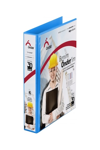 Önder Pvc A4 Firma Klasörü sunum Klasörü - 3 Cm - 4d Mekanizmal