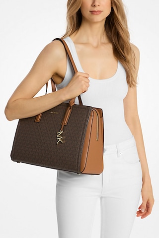 Michael Kors Kadın Md Tote Omuz Çantası - Kahverengi Kahverengi