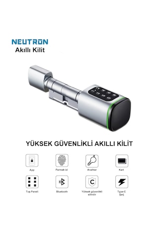 Neutron Ntl-sc-02fkpw Parmak İzi, Anahtarlı, Tuşlu, Kartlı Ve Uza