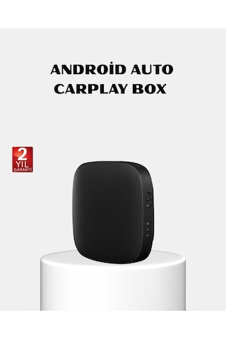 Android Auto Kablosuz Dönüştürücü Hızlı Eşleşme Ve Sesli Asistan