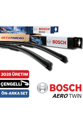 Hyundai Tucson Ön Arka Silecek 2016- 2020 Bosch Aerotwin- Rear + Koku