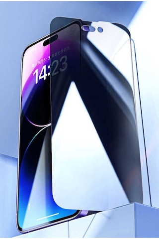 Apple Uyumlu iPhone 15 Pro Zore Kor Privacy Cam Ekran Koruyucu