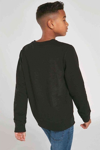 Black Squad Baskılı Unisex Çocuk Siyah Sweatshirt (528559119) Siyah