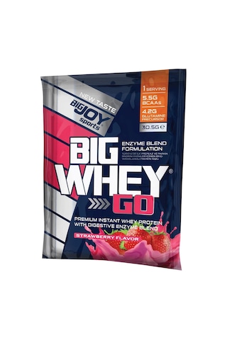 Bigjoy Sports Bigjoy Bigwheygo Whey Protein Tozu Çilek 1 Adet