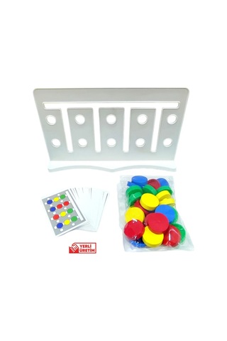 Four Colour Game Zeka Strateji Görsel Algı Aile Kutu Oyunu
