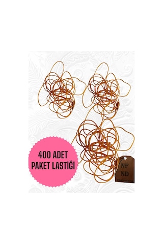 400 Adet Paket Ambalaj Lastiği Para Ve Çok Amaçlı Kullanım İçin Lastik 70 Mm