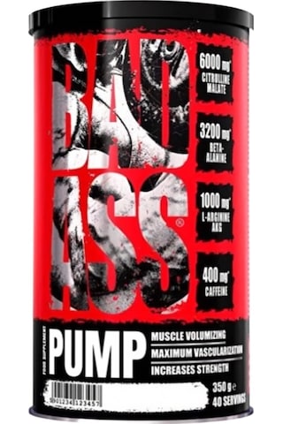 Bad Ass Pump Pre-workout Portakal Mango 350 Gr 40 Servis