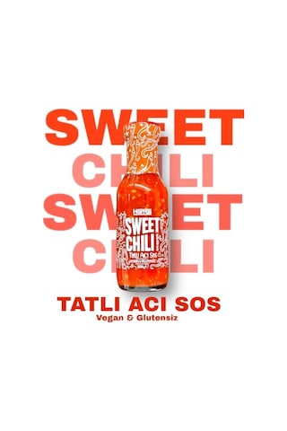 Harras Sweet Chili Sos Tatlı Acı Sos Vegan & Glutensiz 300 Ml