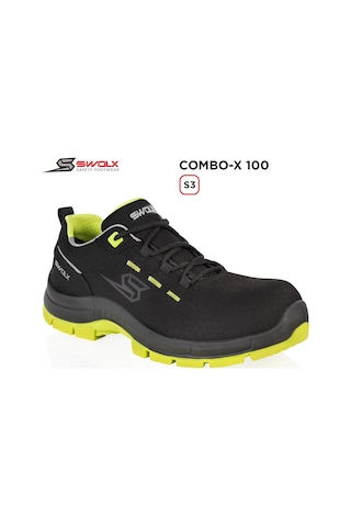 Swolx İş Ayakkabısı - Combo-x 100 S3 Siyah