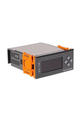 Flybuy L-amaçlı Ac110-240v Dijital Sıcaklık Termostatı, 2 Röle Ntc Sensör Ve Alarm, Led Ekran, Geniş Uygulama Alanı