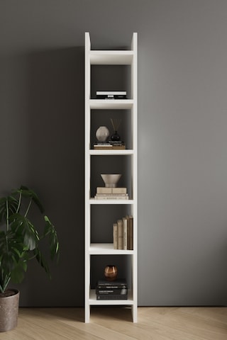Classy 106uraz 5 Raflı Kitaplık Beyaz