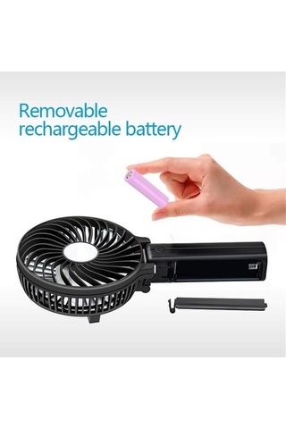 Yingfu 7 Bıçaklı Mini Elektrikli Soğutma Fanı, Yeşil Renkli, Uygun Hafif Kullanımlar İçin