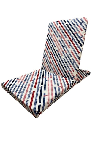 Meditasyon Sandalyesi - Sırt Destekli Yer Minderi - Backjack - Yoga Sandalyesi - Yoga Minderi Kırmızı - Beyaz