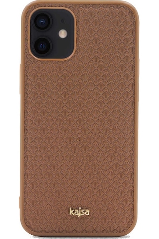 Kajsa Apple Uyumlu iPhone 12 Pro Kılıf Kajsa Splendid Serisi 3D Leaf Kapak ZORE-216754