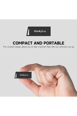 Vkemall Lenovo Thinkplus Mu231 Usb3.0 16gb Usb Bellek, Çinko Alyüminyum Kasa, Şok Ve Zıplama Dayanıklı, Hızlı Veri Transferi, Taşınabilir Tasarım