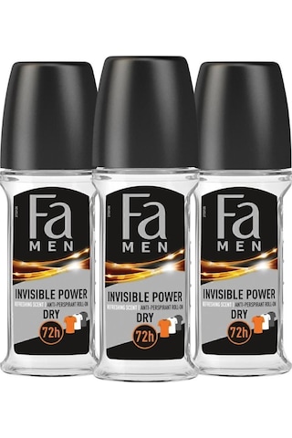 Fa Men Invisible Power Erkek Roll-On Deodorant 3 x 50 ML