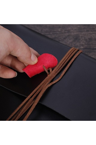 Dıy Yaratıcılık Gevşek Yaprak İmitasyon Deri Retro Aşk Kalp Kilidi Desen Hatıra Fotoğraf Albümü, Boyut: L