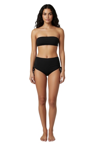 Donlaritta Büyük Beden Yüksek Bel Toparlayıcı Bikini Altı 42-44-46-48-50- 52 Beden Siyah