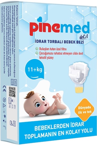 Pinemed Idrar Toplama Bezi 11+ Kg 2 Adet Pinemed Idrar Toplama Bezi 11+ Kg 2 Adet