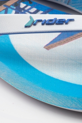 Rider Energy Erkek Parmak Arası Terlik Mavi Beyaz 39/46 WSS0157 Beyaz - Mavi