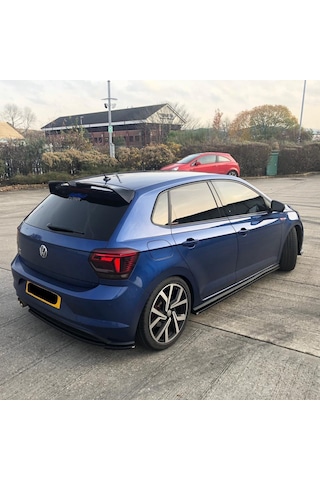 Vw Polo Mk6 Bagaj Üstü Spoiler Oettinger Pianoblack Boyalı 2019+