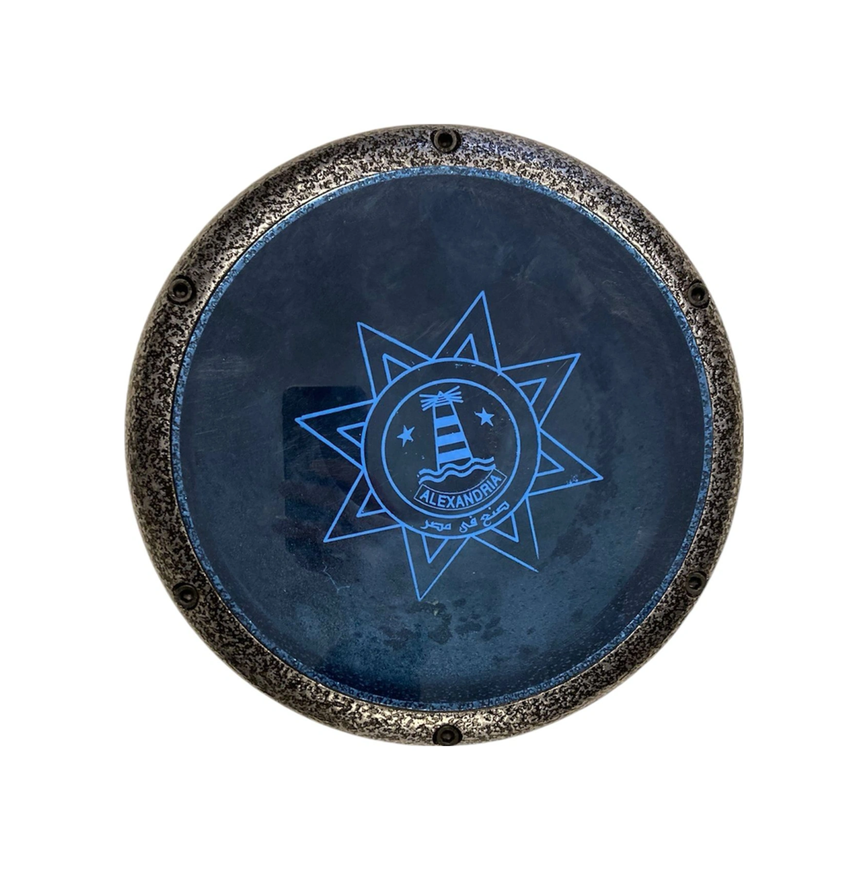 Alexandria Mısır Döküm Darbuka Gümüş