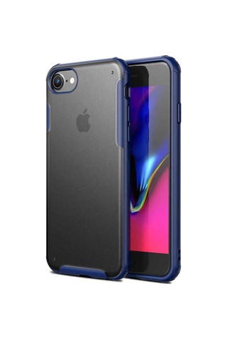 Apple Uyumlu iPhone 7 Kılıf Zore Volks Kapak Lacivert