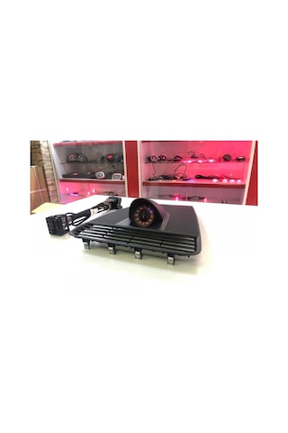 Porsche Panamera Uyumlu2017-2021 Kasa Siyah Saat Kırmızı