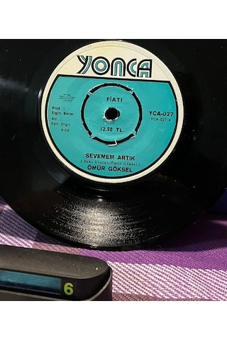 Ömür Göksel - Sevemem Artık / Yarım Kalan Hikayemiz - Yonca Plak 45'lik