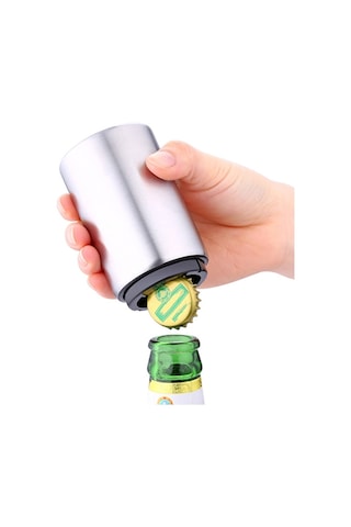 Manyetik Otomatik Bira Şişesi Kapağı Açacağı Paslanmaz Çelik Bir Bira Açacağı Mutfak Araçları, Boyutu: 8.5 X 5.2 Cm Diğer