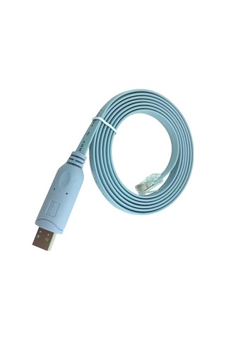 Fortunelane Usb Uzantısı Rj45 Konsol Kablosu 1.8m Ft232r Chip Rs232 Değiştirici H3c Yönlendirici Kablo