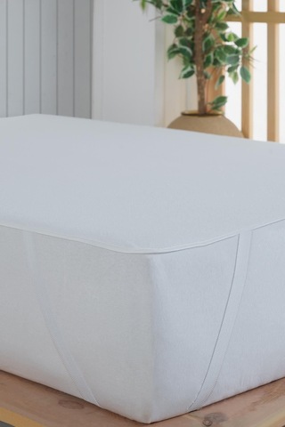 Varol Sıvı Geçirmez Yatak Koruyucu Alez Beyaz/100x200cm Beyaz