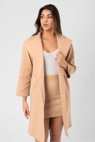 H1 Style Salaş Kaşe Kaban Camel