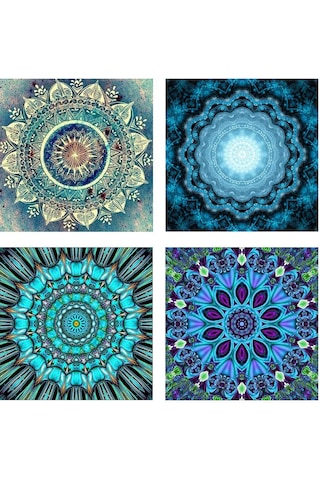 Teltree 5d Elmas Boyama Seti: 4 Parça Dıy Elmas Sanatı, Ev Dekorasyonu Ve Hobi İçin Mükemmel Seçim Diğer