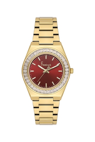 Freelook Kadın Kol Saati-fl.1.10502-6 Gold